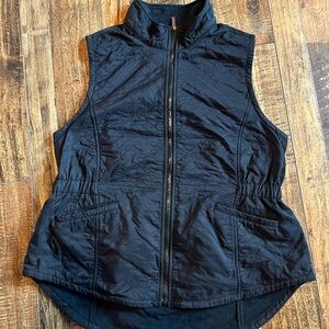 Elegant Black Quilted Women's Vest